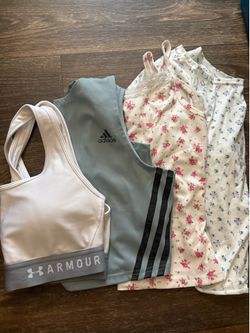 Medium crop top & sports bra bundle