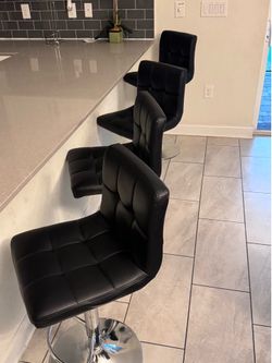 Swivel bar chair set of 4 - sillas de bar