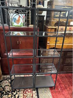 Storage shelves