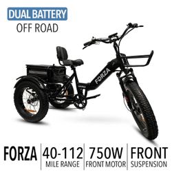 GO BIKE Forza - Large Foldable Electric Trike
