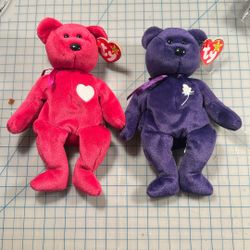Two Rare Beanie Babies