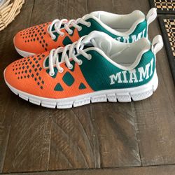Miami Sneakers Size7.5 Fit Like 8  Worn Once