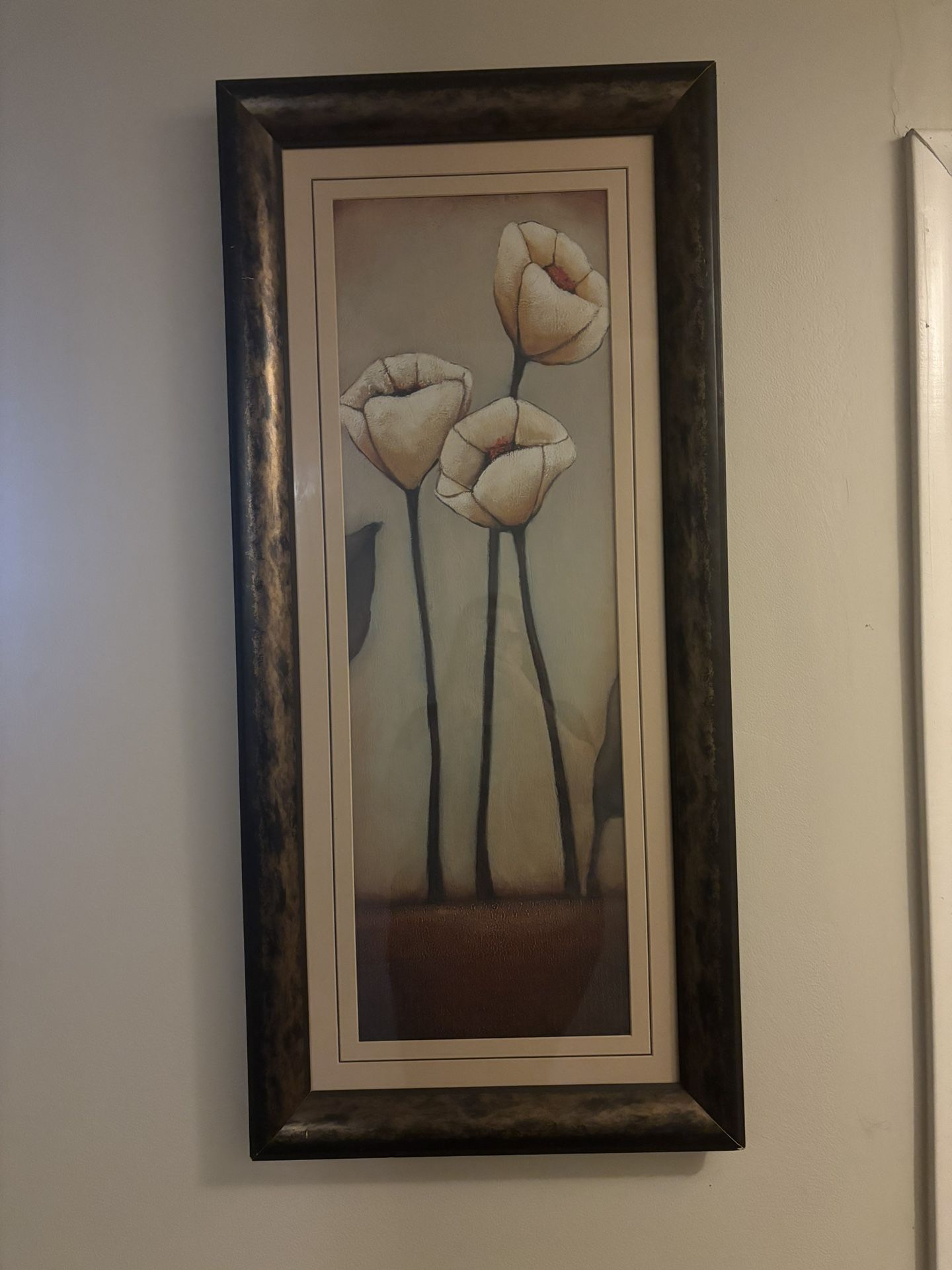 Pair Of Flower Paintings