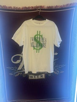 **VINTAGE** I WANT TO BE A MILLIONAIRE T-Shirt💲