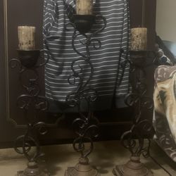 Candles/holder 