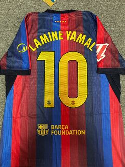 FC Barcelona Lamine Yamal #10 Jersey