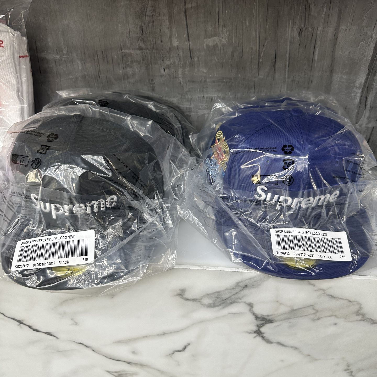 Supreme shop box logo new era fitted hat