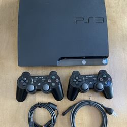 Sony PS3 with 2 Controllers