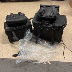 Motorcycle Travel Bags, Brand New.