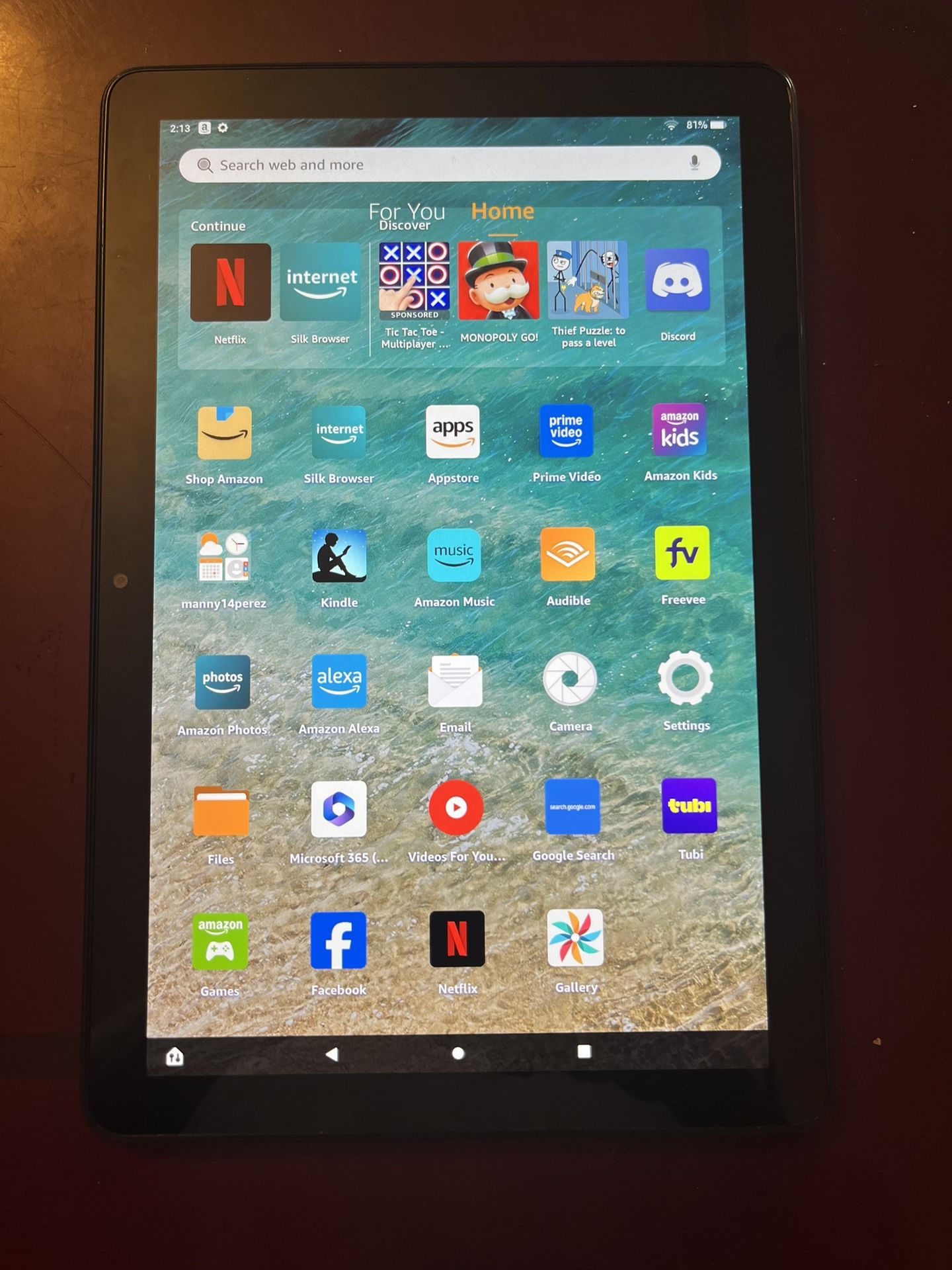 AMAZON FIRE HD 10 Tablet 10.1 Display