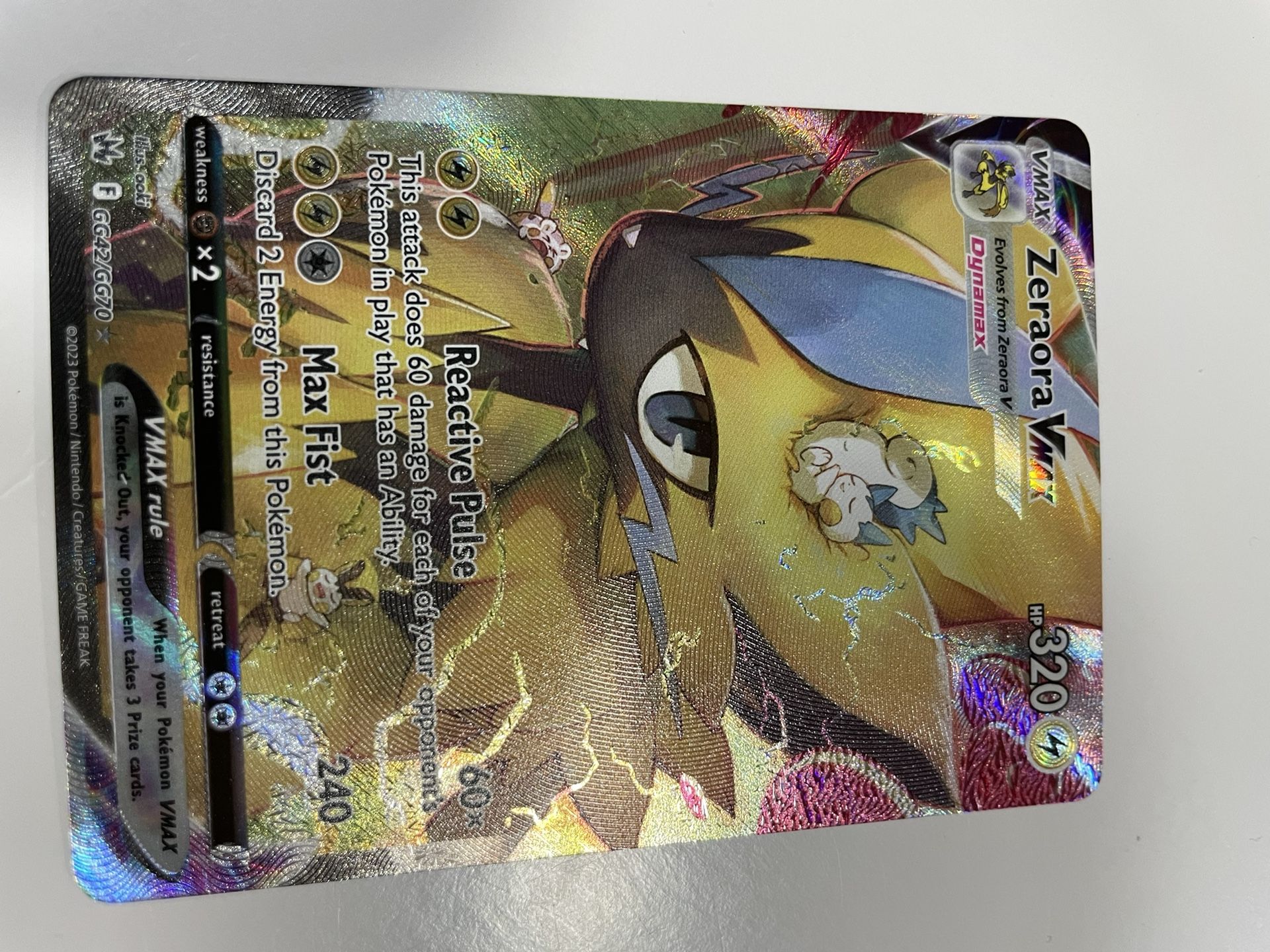 Regigigas VSTAR - GG55/GG70 - Pokemon Crown Zenith Galarian Gallery Card NM  for Sale in Hialeah, FL - OfferUp