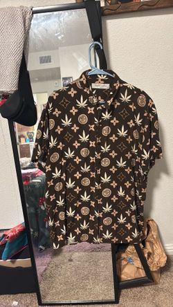 2x MENS dress shirt marijuana brand new never worn