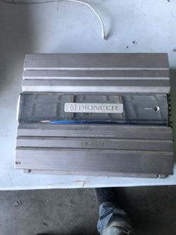 Pioneer 4 channel amp