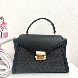 Michael Kors Whitney MD Flap TH Satchel