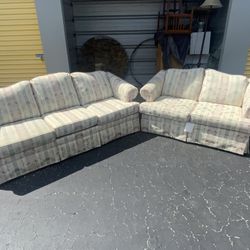 Couch & Love Seat Set