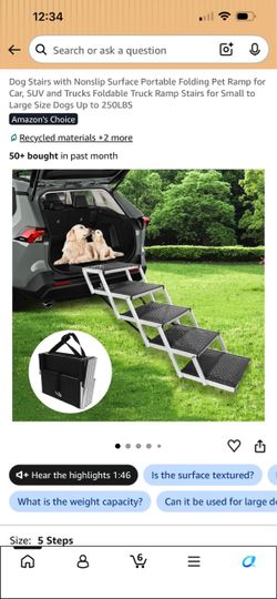 Dog stairs