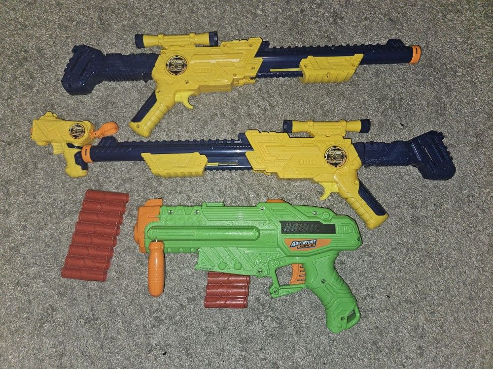 Nerf gun Lot