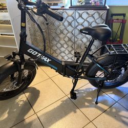 GOTRAX R2 20" Bike with 20Mph 55mile range.  The bike has less than 30 miles on it.