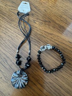 Necklace and bracelet