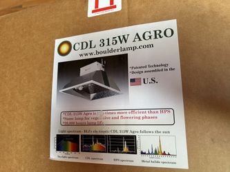Grow Light 315 Watt CDL