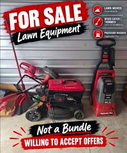 PLEASE READ DESCRIPTION -Lawncare and Rugdoctor