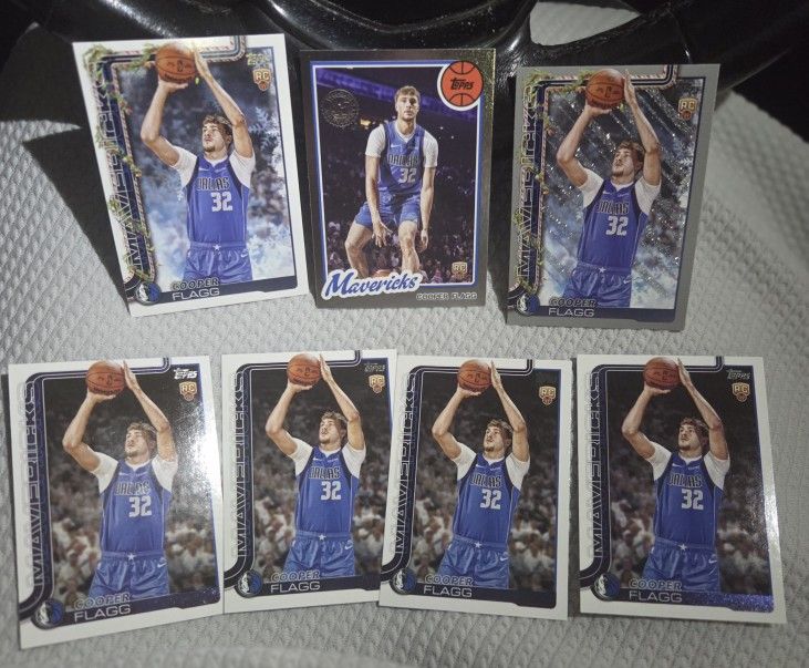 2025 TOPPS COOPER FLAGG RC SP LOT (7)