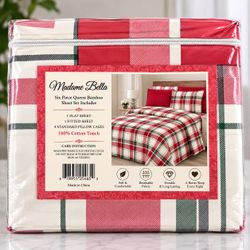 Madame Bella 1800 Queen Bamboo Sheet Set – 16” Deep Pocket – Wrinkle Free