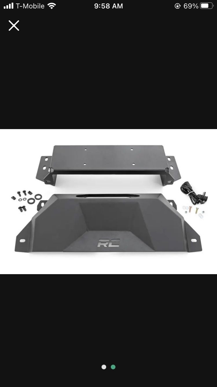 Ford Bronco Winch Mount