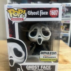 EXCLUSIVE GLOW Ghost Face Scream Funko Pop Horror #1607 Ghostface Movies GITD