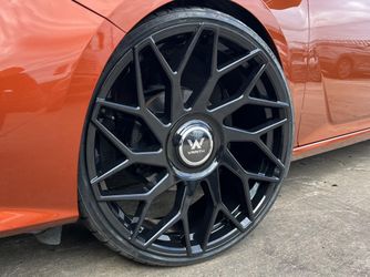 brand new wheels and tires