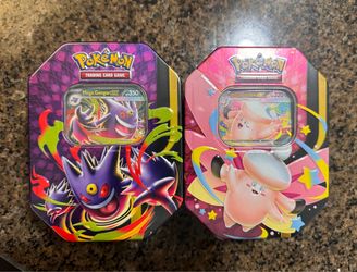 Gengar/Clefairy tins