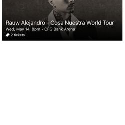 Entradas Para Concierto De Rauw Alejandro 