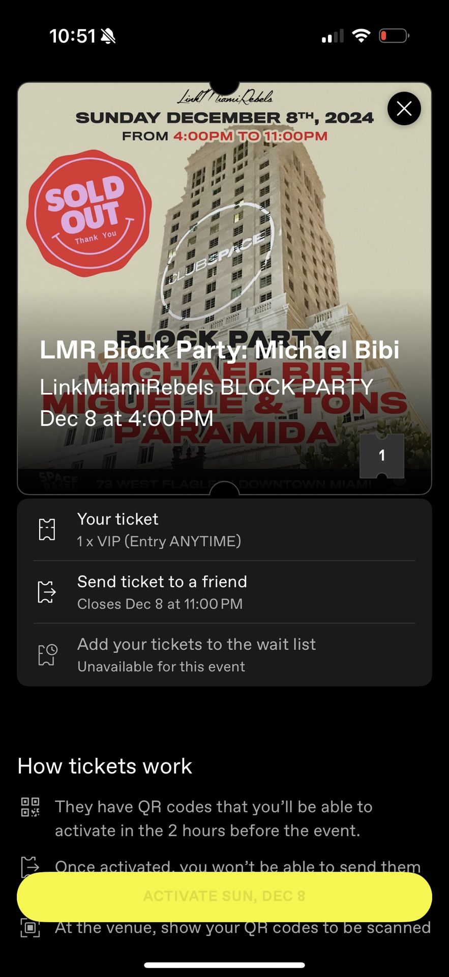 Michael bibi VIP 