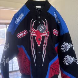 Marvel Spider-Man Jacket Size Large New 