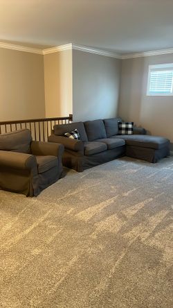 Grey Couch And Chair