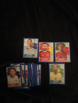 Panini World Cup Stickers Blue Boarder
