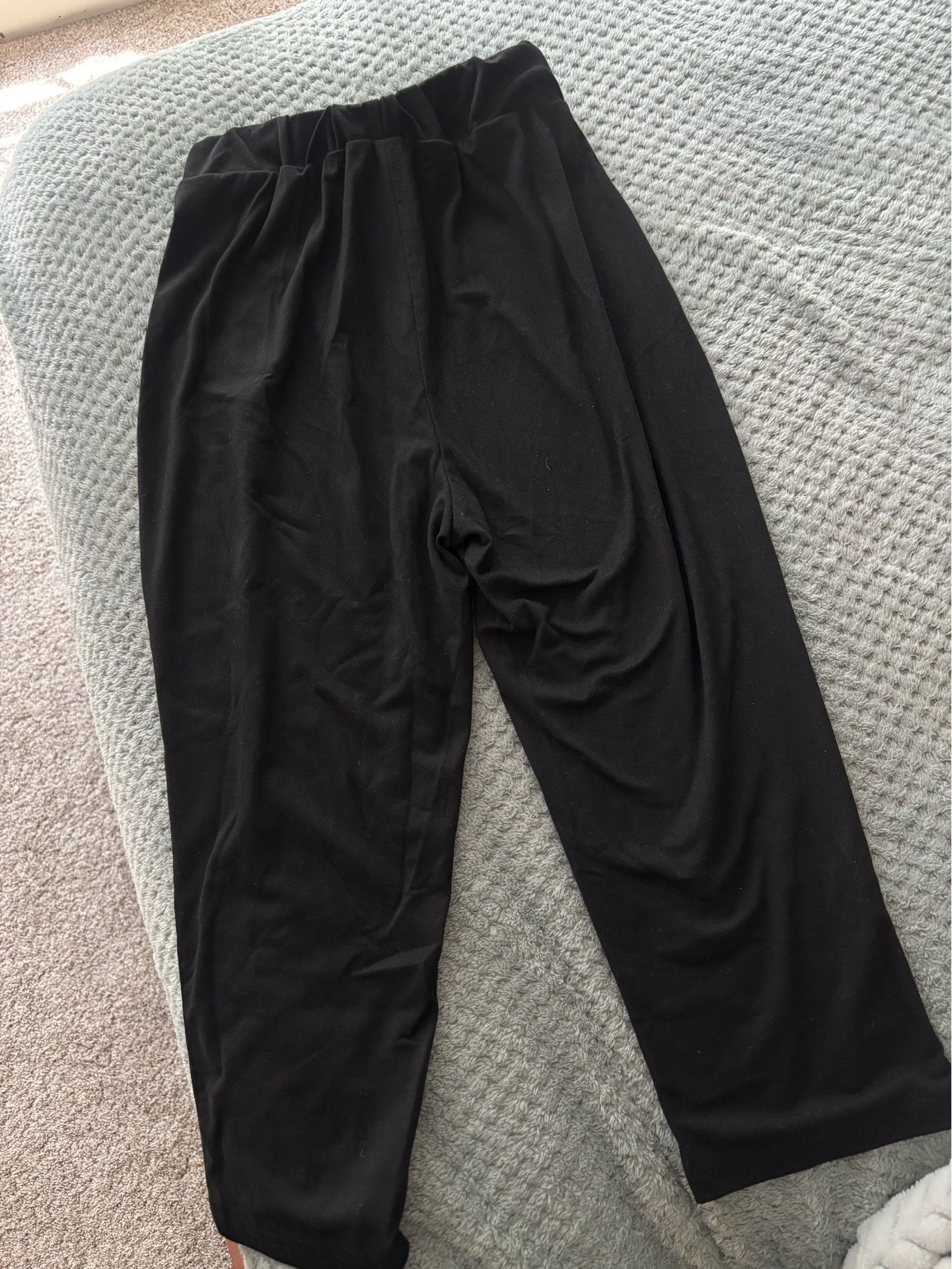 Small Black Capri Pants