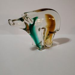 Vintage Murano Pig