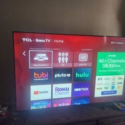 60 Inch TCL Smart Tv