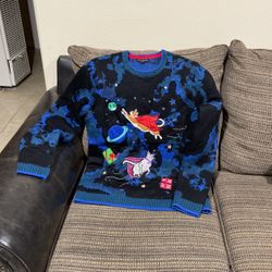 Size,XL, Flying Cats Sweater In Excellent Condition.