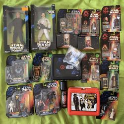 Star Wars  Action Figures Large Lot