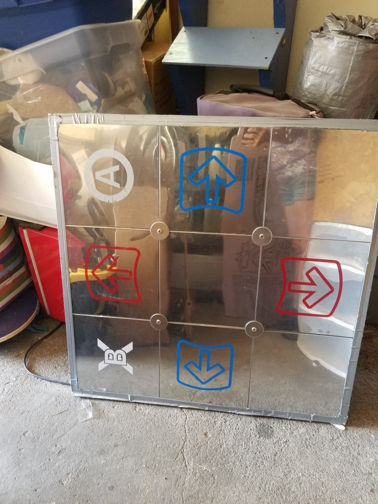 DDR DANCE DANCE REVOLUTION ARCADE PAD