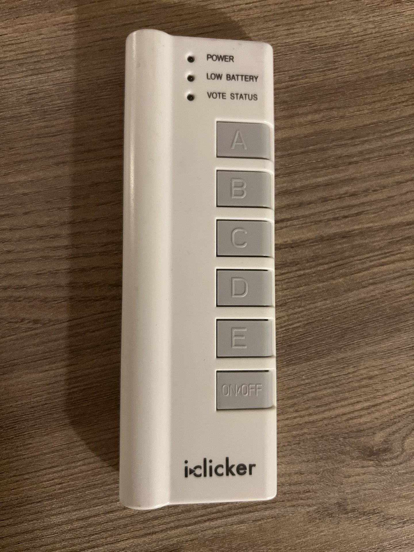 iClicker Student Response Remote