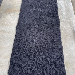Bathroom Rug Mat Black