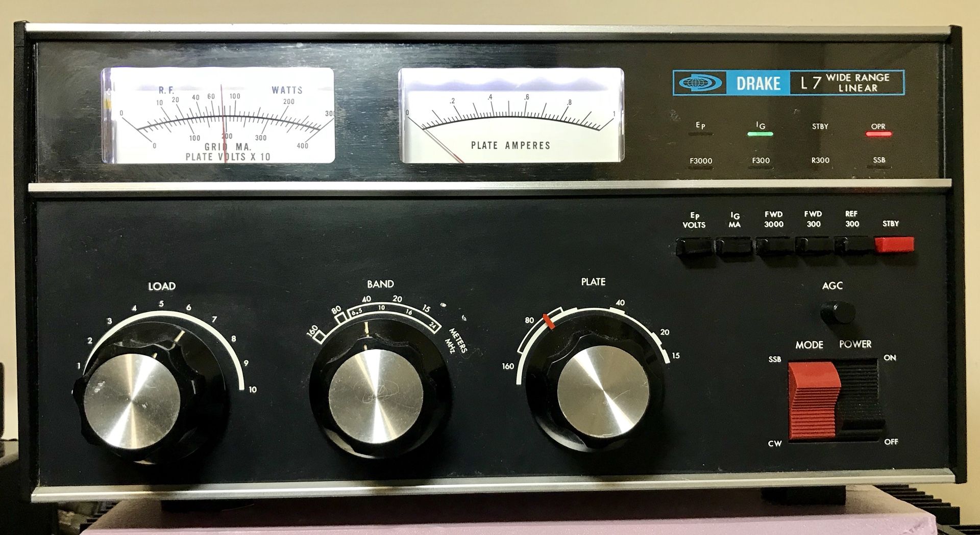 Ham radio linear amplifier