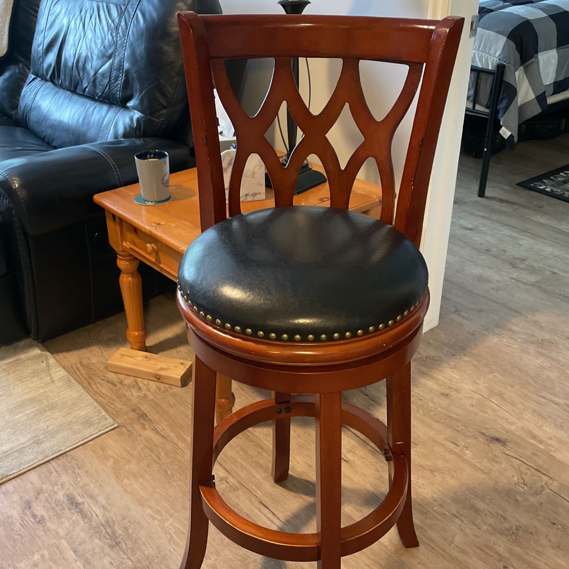Two Bar Height Chairs 