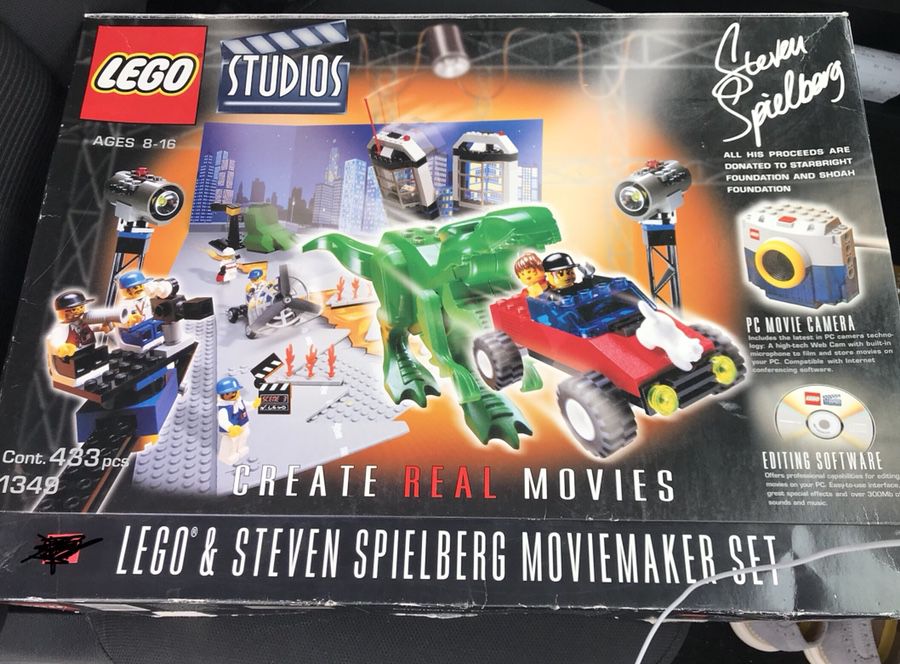 kassette Religiøs Identificere LEGO studios Steven Spielberg movie maker set for Sale in Houston, TX -  OfferUp