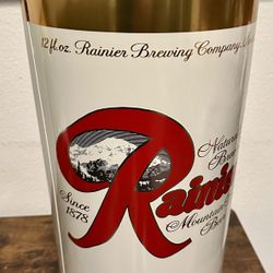 Rainier Beer Oversized Display Sign