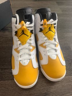 Jordan 6 yellow 7y