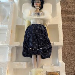 1991 Barbie Gay Parisienne Porcelain Limited Edition NIB 